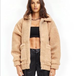 teddy bear coat! Puffy coat! Poppy jacket